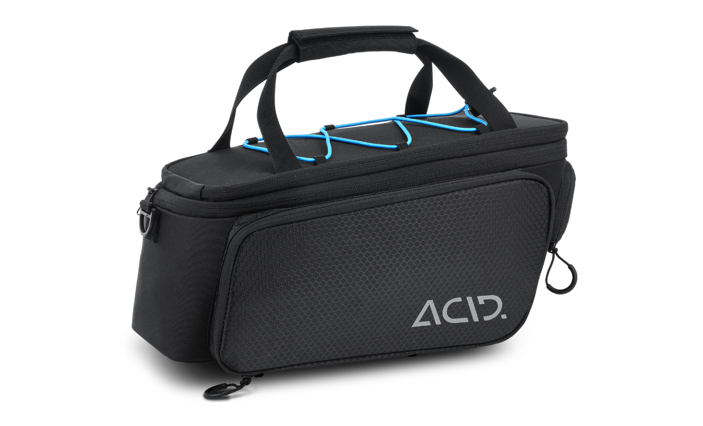 ACID Gepäckträgertasche CITY 8+16 RILink - black