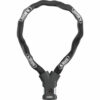 Abus Kettenschloss Yardo 7807F/110 mit Fingerabdruck - schwarz