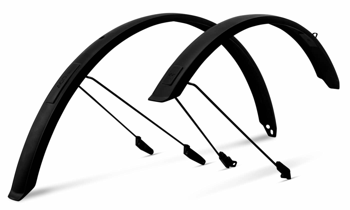 Acid Schutzblechset 53 BB Mount 2.0 (28 Zoll) - schwarz
