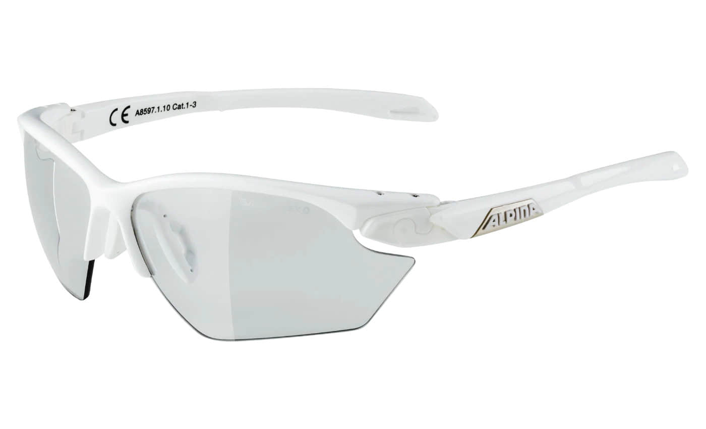 Alpina Sonnenbrille Five HR S VL+ Sportbrille - weiß