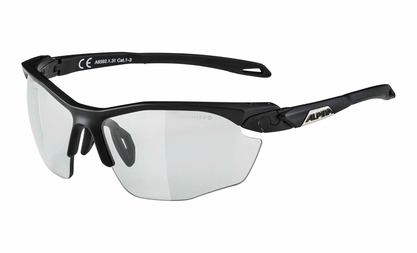 Alpina TWIST FIVE HR VL+ Sportbrille - schwarz matt