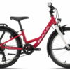 BULLS TOKEE STREET 24 7G outer - 24 Zoll 7K Wave - rouge red