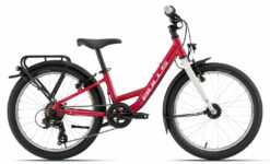 BULLS TOKEE STREET 24 7G outer - 24 Zoll 7K Wave - rouge red