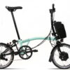 Brompton C-Line Electric Explore - Typ M - 16 Zoll 300Wh 6N Faltrad - Turkish Green