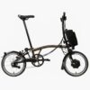 Brompton C-Line Electric Urban - Typ H - 16 Zoll 300Wh 4K Faltrad - Black Lacquer
