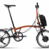 Brompton C-Line Electric Urban - Typ H - 16 Zoll 300Wh 4K Faltrad - Flame Lacquer