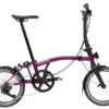 Brompton P Line - Typ M - 16 Zoll 4K Faltrad - Amethyst Lacquer