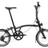 Brompton P Line - Typ M - 16 Zoll 4K Faltrad - Matt Black