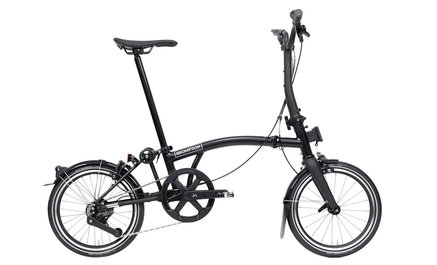 Brompton P Line - Typ M - 16 Zoll 4K Faltrad - Matt Black