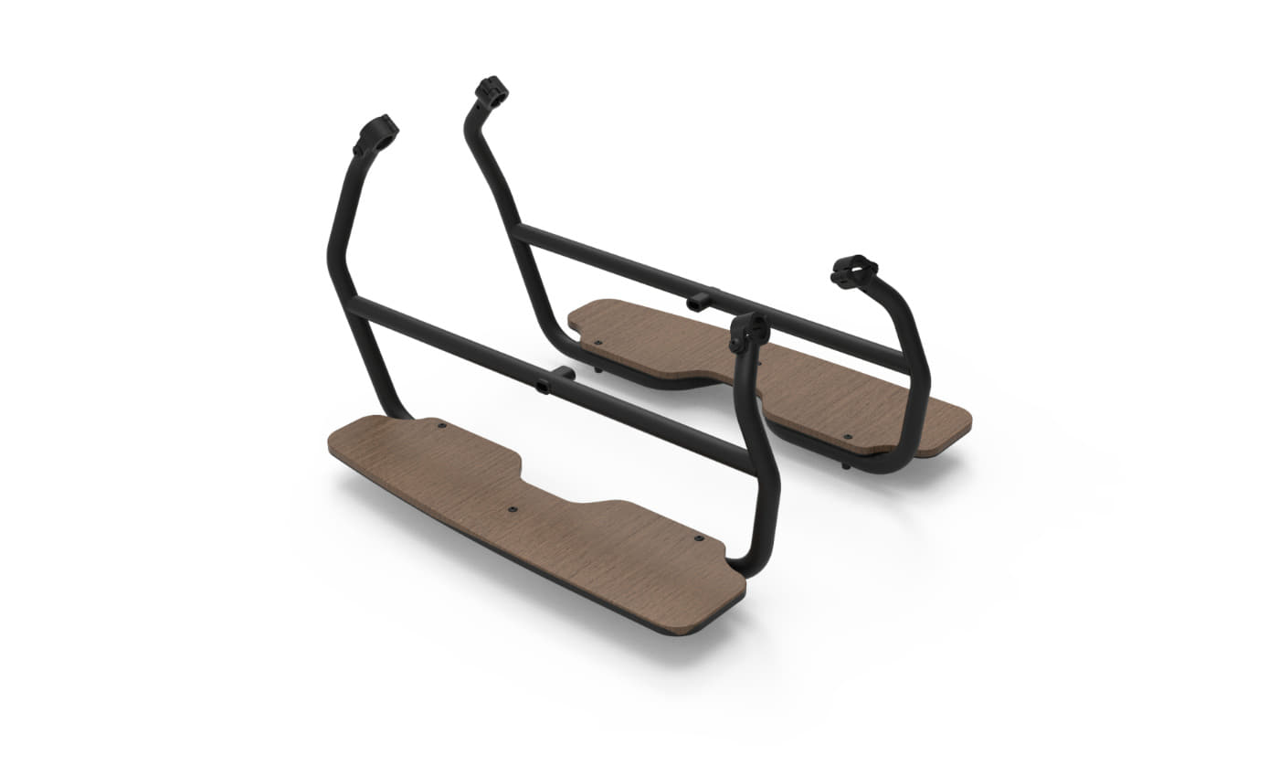 CUBE Trittbrett Set Longtail