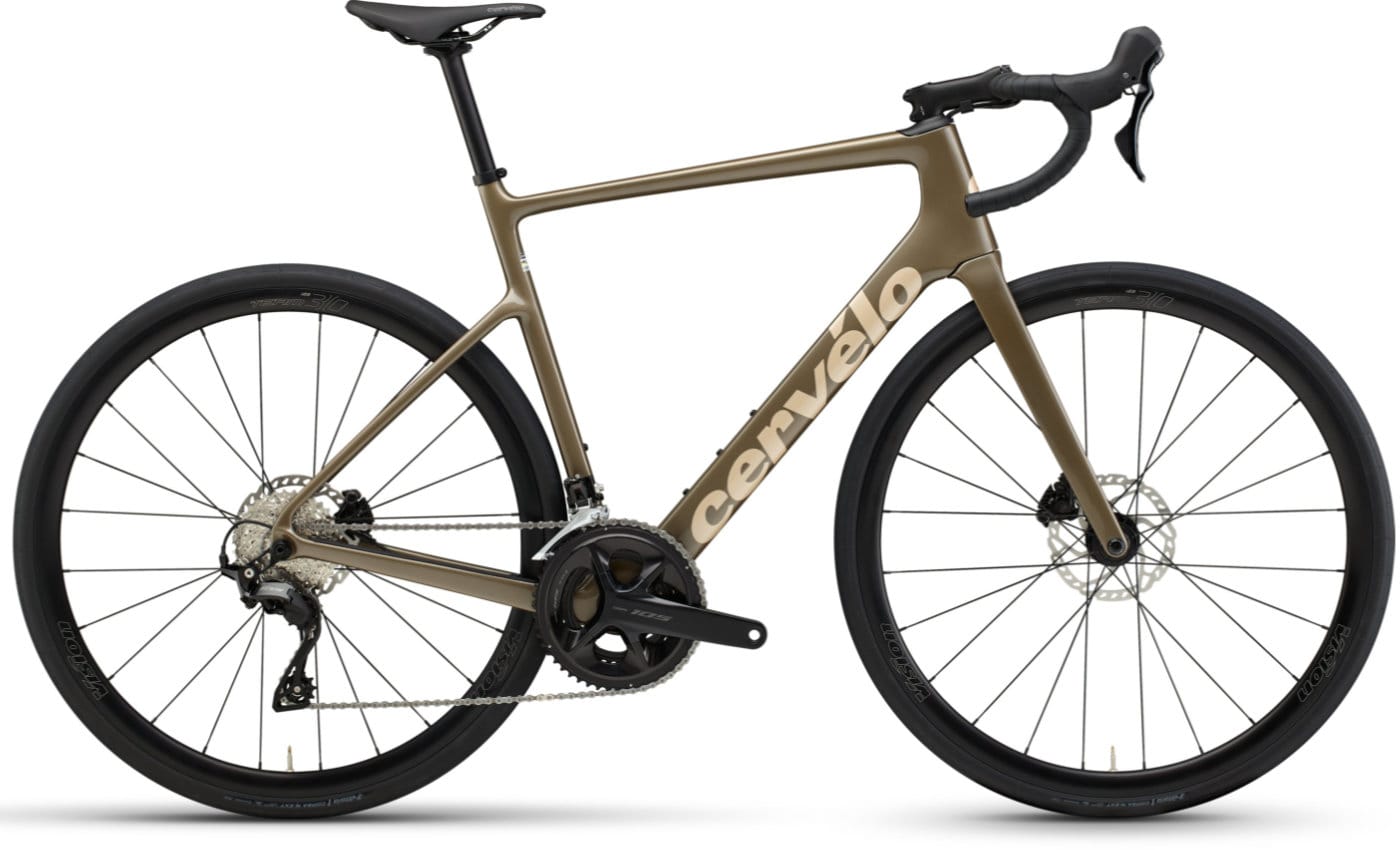 Cervélo Caledonia 105 - 28 Zoll 12K DIamant - Mocha