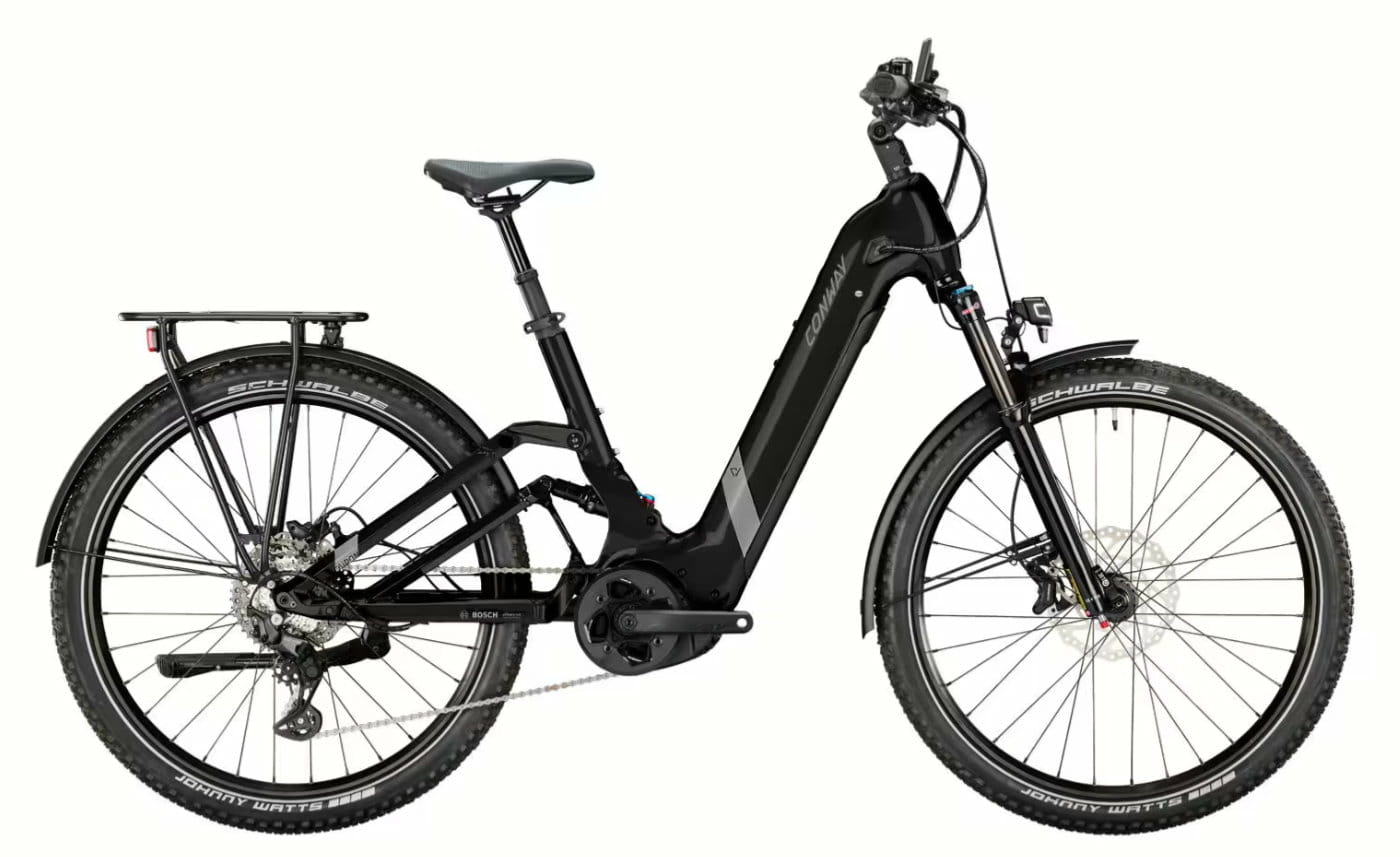 Conway Cairon SUV FS 5.7 - 27.5 Zoll 12K Fully-Tiefeinstieg - black metallic / shadowgrey