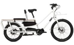 Creme Cycles Happy wagon 5s - 24/20 Zoll 504Wh 5N Lastenrad - white