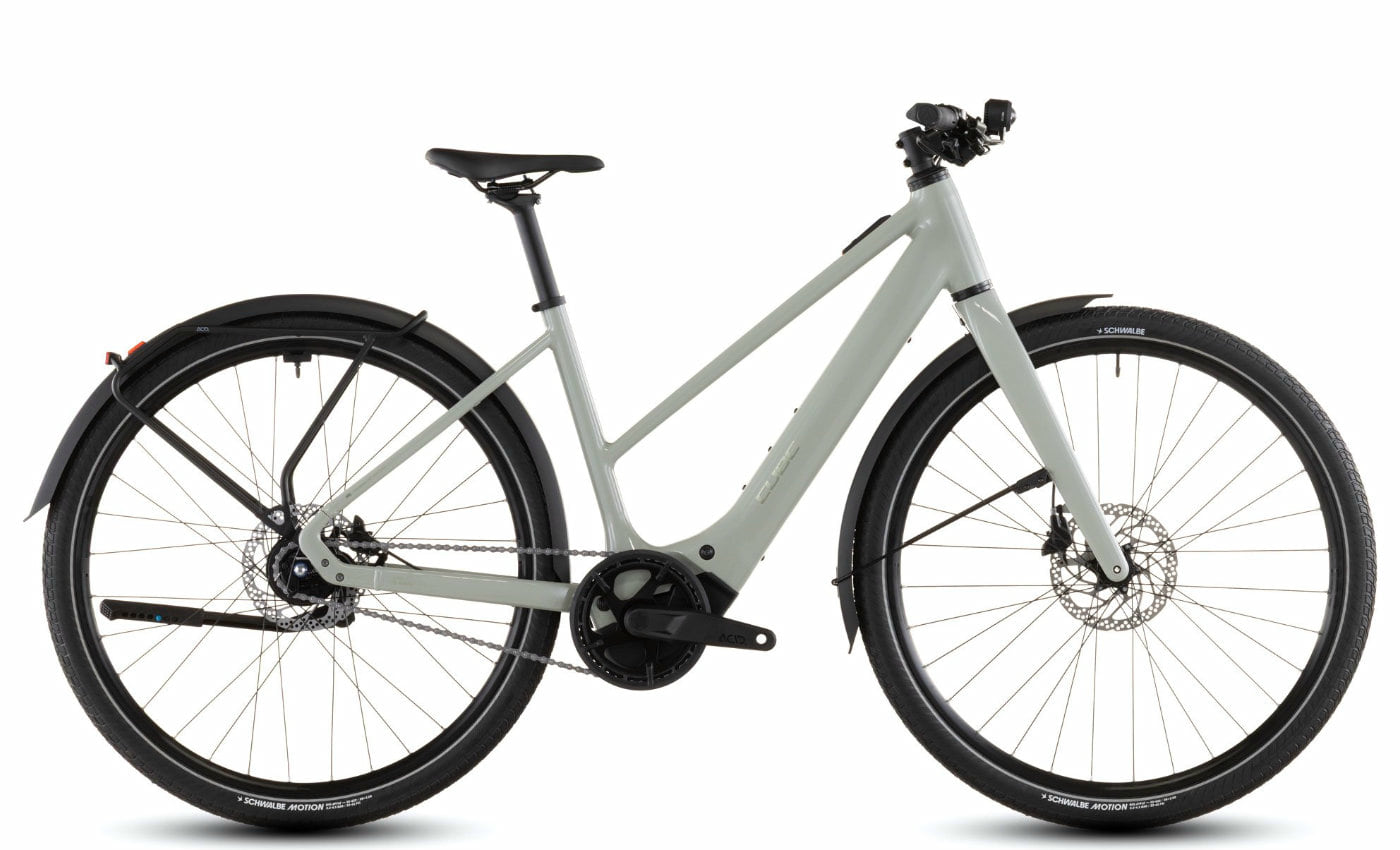 Cube Editor Hybrid SLX 400X FE - 28 Zoll 400Wh 8N Trapez - reedbeige´n´chrome