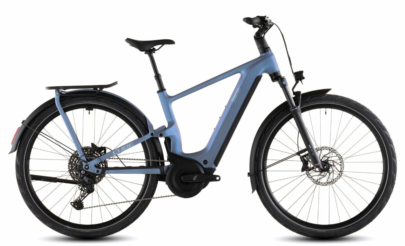Cube Kathmandu Hybrid ONE11 HPC Pro 800 - 28 Zoll 800Wh 11K Fully - hazeblue´n´blue