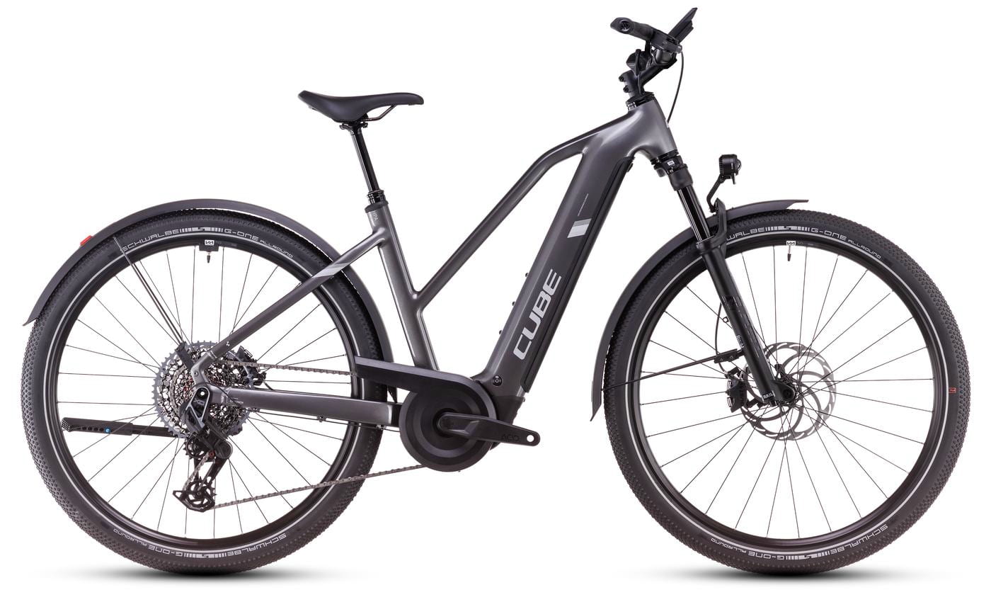 Cube Nuride Hybrid SLT Allroad - 28 Zoll 800Wh 12K Trapez - graphite´n´fossil
