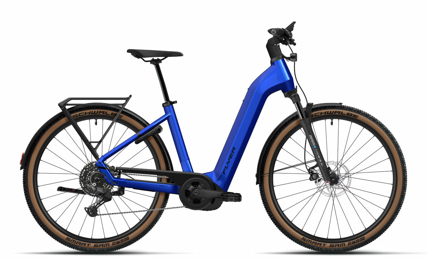 Flyer Gotour 5.12 CX - 29 Zoll 750 Wh 10K Wave - Enzian Blue Gloss