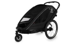 Hamax Breeze 2 Sitzer - Kinderanhänger -black