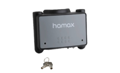 Hamax Kindersitzhalter für Rahmenrohr - mit Schloss
