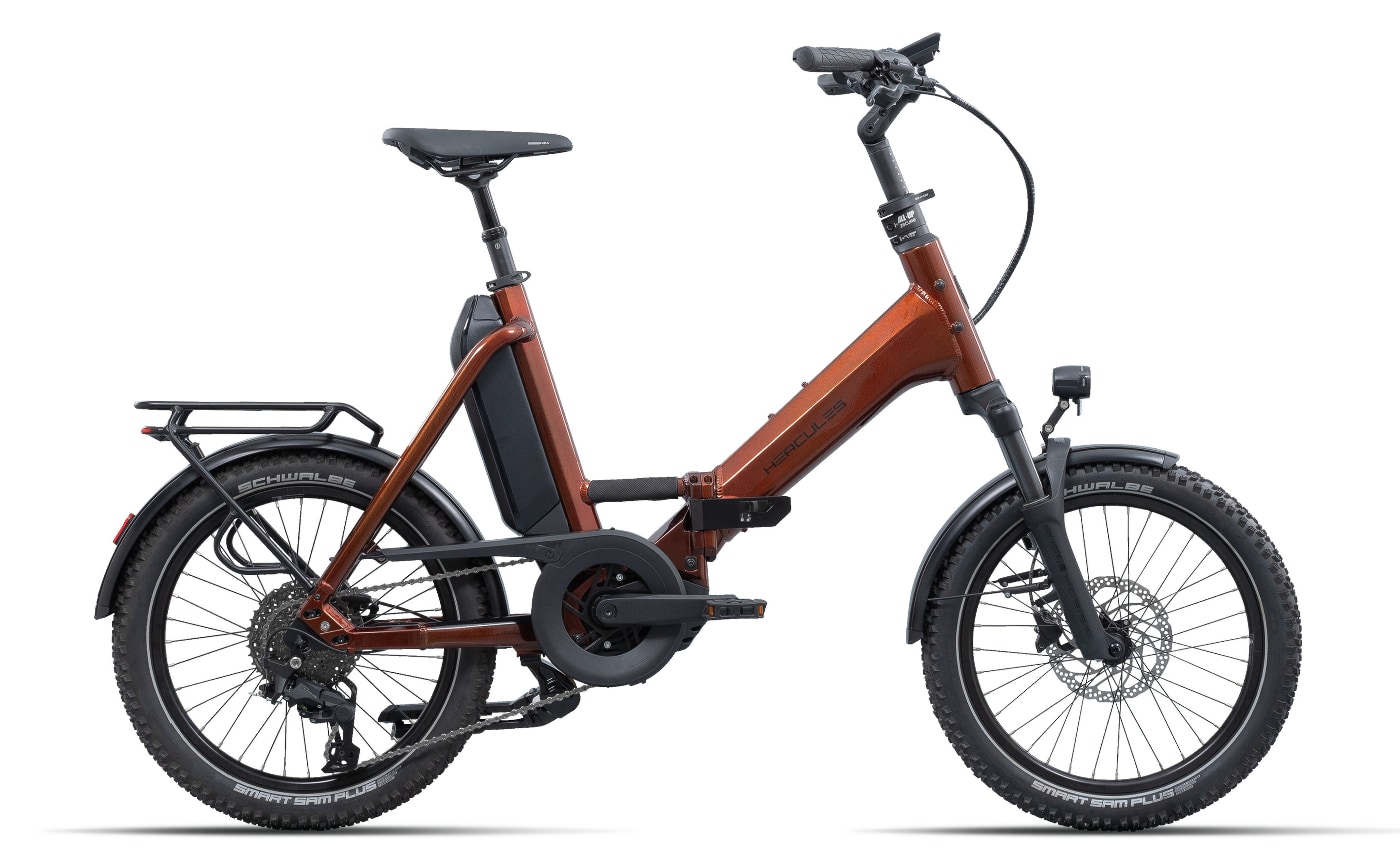 Hercules ROB FOLD SUV - 20 Zoll 545Wh 10K Faltrad - ultimacy copper/ glossy