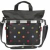 KLICKfix Bikebasket Oval S mit KLICKfix Kupplung für Lenker Adapter - dots