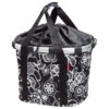 KLICKfix Reisenthel Bikebasket - fleur schwarz