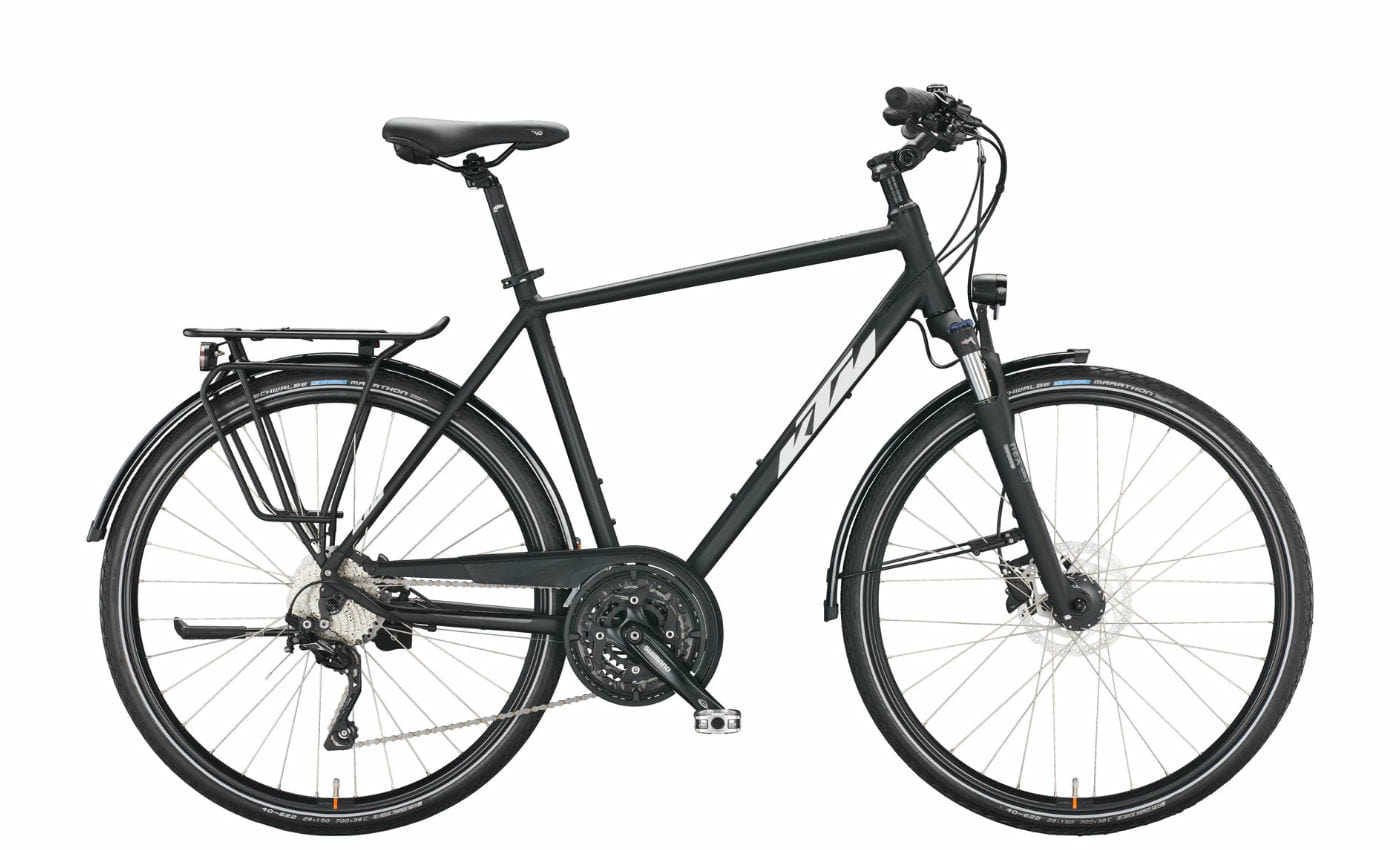 KTM AVENZA DISC - 28 Zoll 18K Diamant - black matt