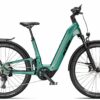 KTM MACINA AERA FS ELITE LFC - 29 Zoll 800Wh 10K Fully - Green Black Matt Black Orange Glossy