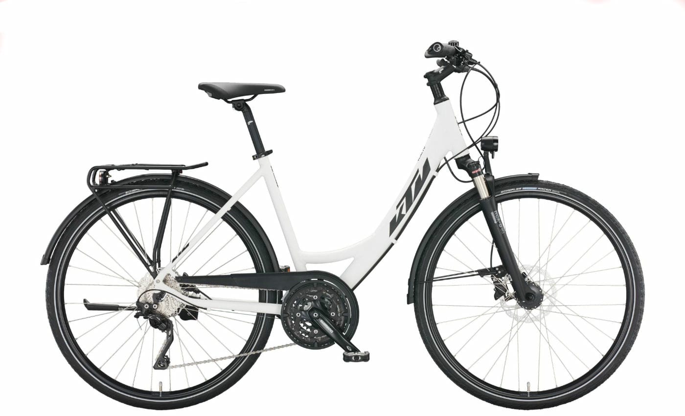 KTM VENETO LIGHT DISC - 28 Zoll 20K Wave - white matt