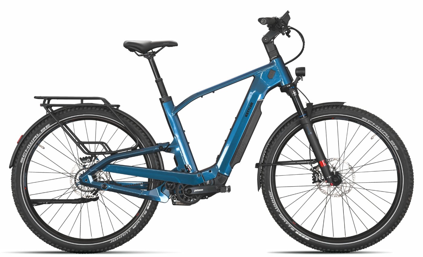 Kettler PINNIATO FS SPORT - 29 Zoll 1055Wh Pinion 1.12 Fully - Modern Petrol Blue Shiny