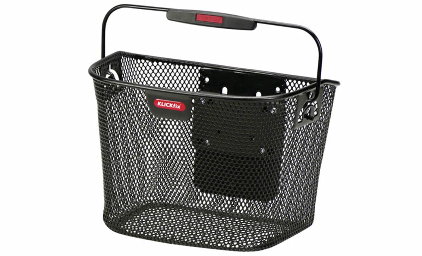 KlickFix Mini Korb feinmaschig - schwarz