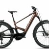 Orbea MUGA 20 - 29/27.5 Zoll 750Wh 11K-Di2 Fully - Metallic Rust - Diamond Black
