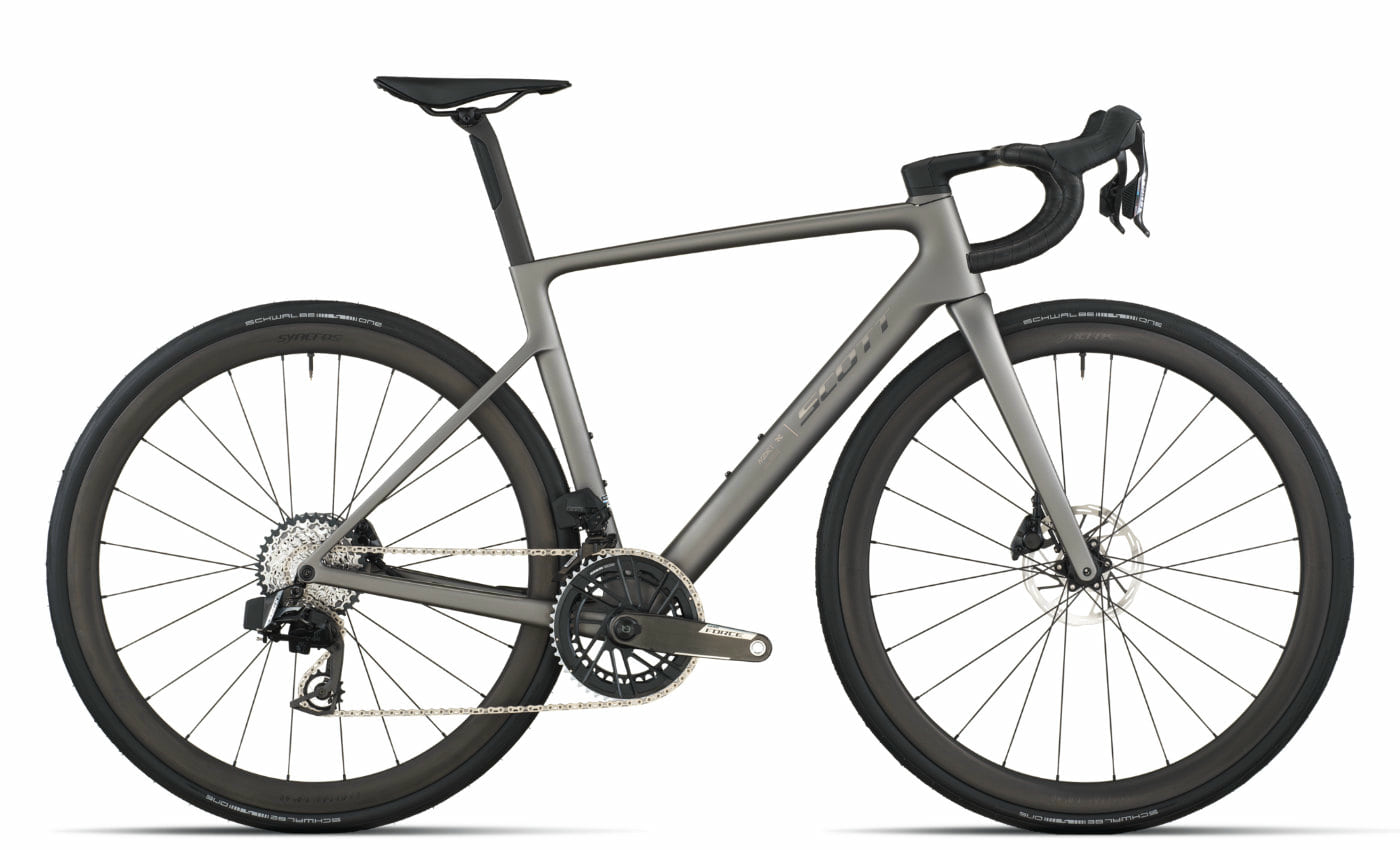 Scott Addict RC Team - 28 Zoll 24K-AXS Diamant - tungsten grey