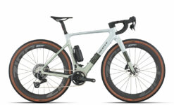 Scott Solace Gravel 10 - 28 Zoll 520Wh 13K-AXS Diamant - pale green beluga grey
