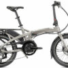 Tern Vektron Q9 - 20 Zoll 400Wh 9K Faltrad - satin metallic silver / silver