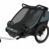 Thule Chariot Cab - 2 Sitzer Kinderanhänger - dark slate