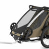 Thule Chariot Cross 2 single - Kinderfahrradanhänger - Faded Khaki