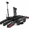 Thule Epos Fahrradträger - Kupplungsträger für 3 Fahrräder - Schwarz