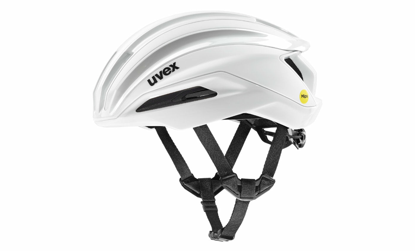 Uvex Surge aero MIPS Rennradhelm - white matt