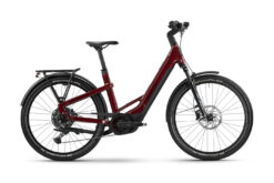 Winora Yakun X10 - 27.5 Zoll 800Wh 10K Wave - warm red - gloss