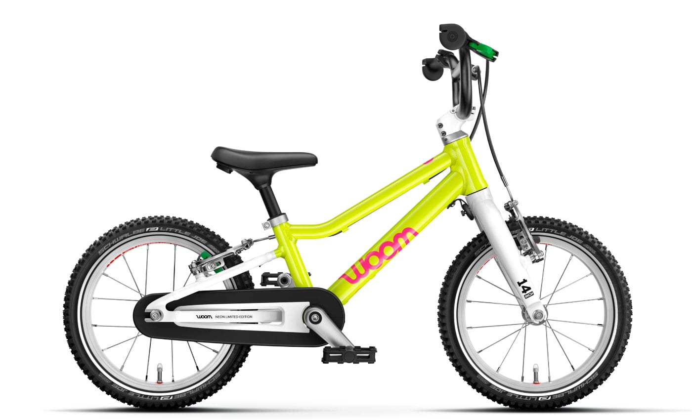Woom GO 2 (Gen. H) - 14 Zoll Diamant 1K - Neon Lime