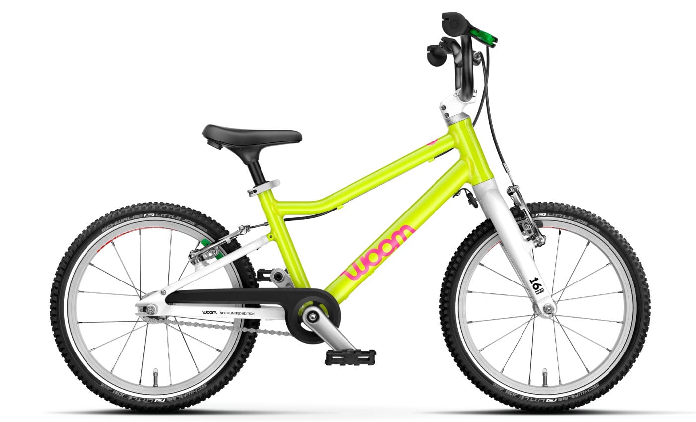 Woom GO 3 (Gen. H) - 16 Zoll Diamant 1K - Neon Lime