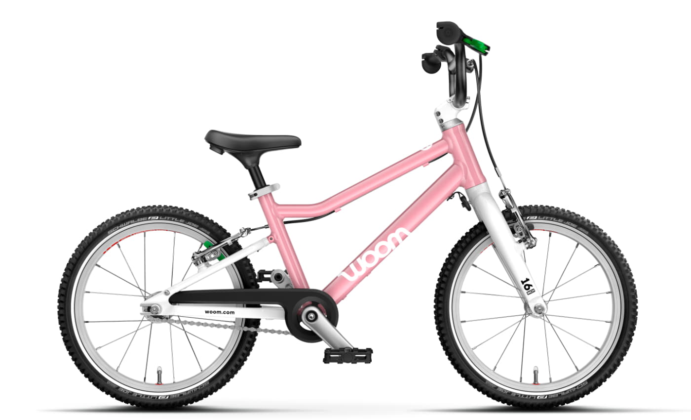 Woom GO 3 (Gen. H) - 16 Zoll Diamant 1K - powder pink