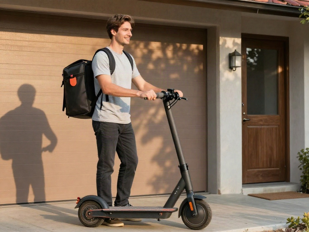 Elektro Scooter auf Rechnung
