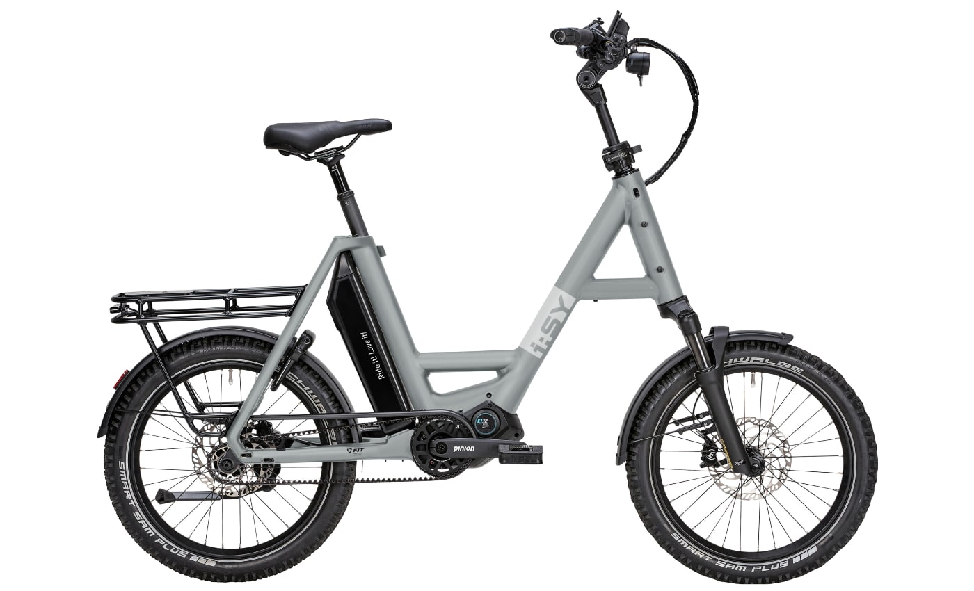 i:SY P12 ZR Adventure - 20 Zoll 800Wh 12N Kompakt - cloud grey